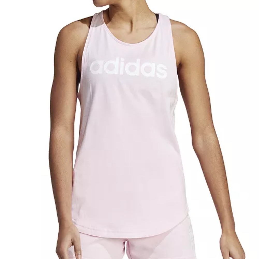 Adidas Cotton Loose Logo Tank Top